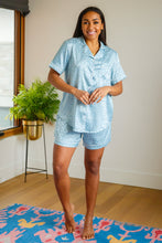 Load image into Gallery viewer, Jollina Short Satin Leopard PJ Set