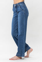 Load image into Gallery viewer, Judy Blue Double Button Wide Leg Jeans