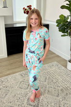Load image into Gallery viewer, Matching Short Sleeve Jogger PJ Set -#3-Dog