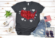 Load image into Gallery viewer, USA (Sequin Look)